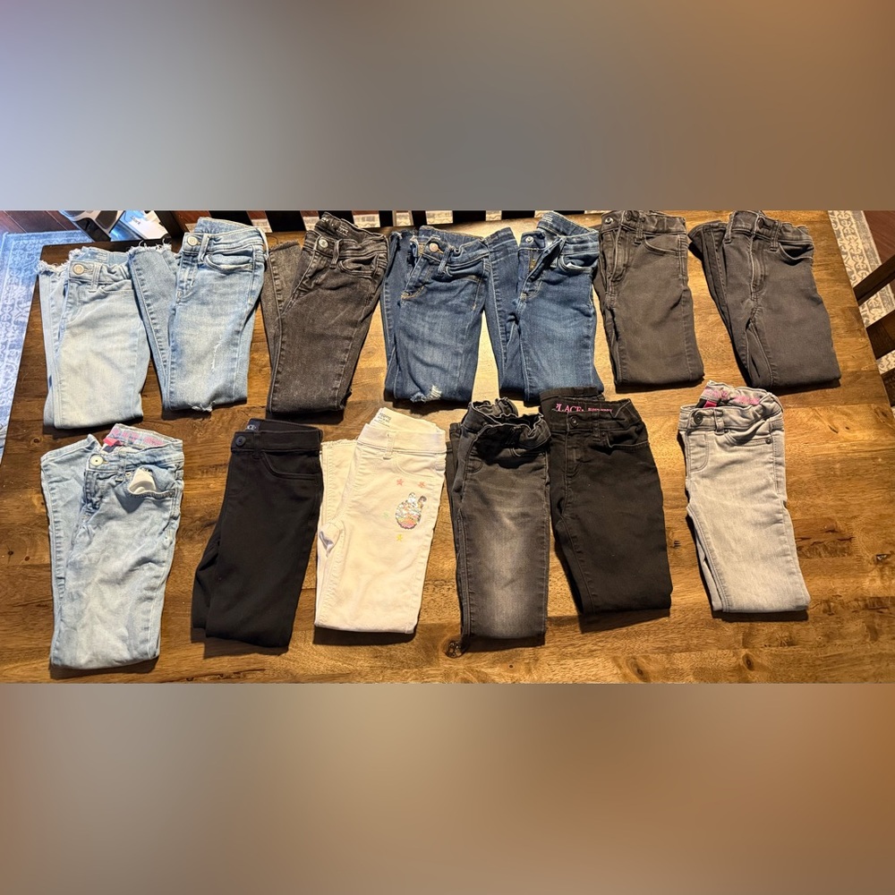 Assorted Denim and Black Jeans Collection